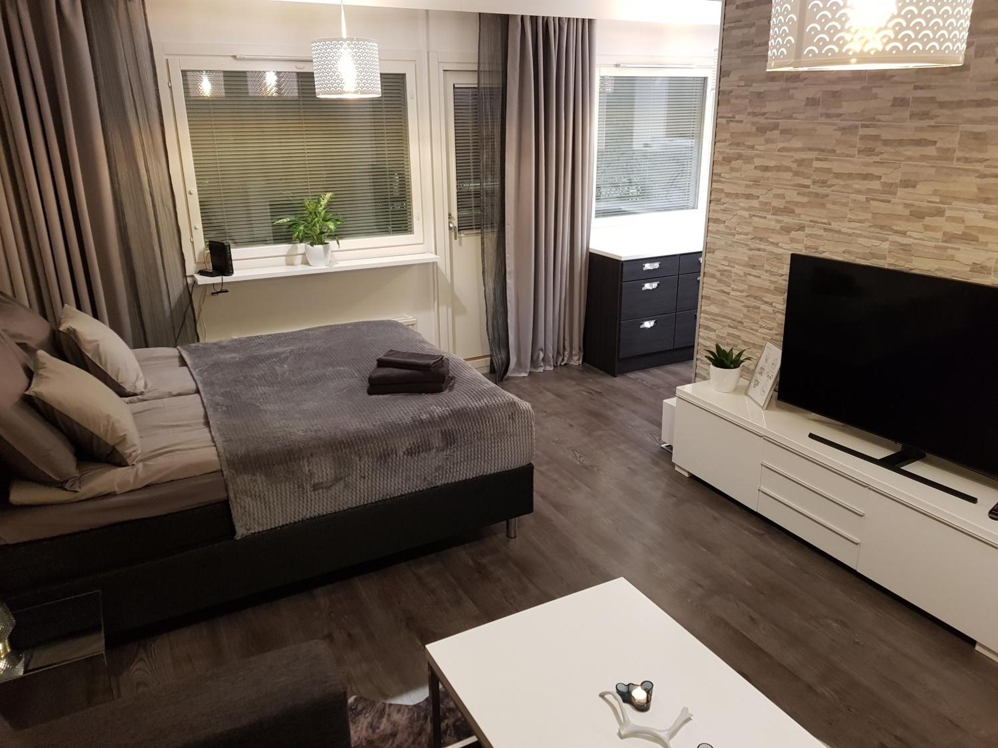 Vartiomaja - Beautiful Apartment Near Arktikum Rovaniemi Kültér fotó